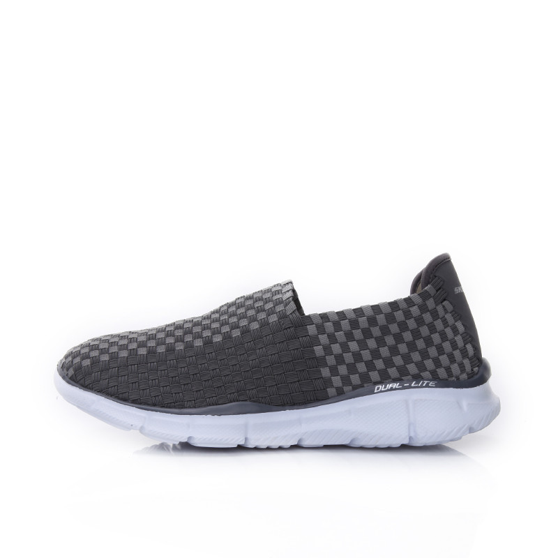 skechers斯凯奇男鞋休闲鞋 轻质套脚鞋 51352C 51352C/CHAR 43码