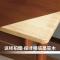 淮木实木书桌简约家用学生学习写字台简易台式电脑办公桌北欧卧室桌子_2 纯白色100cm单桌+小鹿椅