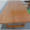 新款创意美式复古铁艺餐桌工业风格长方桌子实木家具大工作台办公会议桌 120*60*75松木5公分