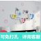 挂墙上装饰品置物架婚房卧室床头背景墙面装饰架创意格子壁柜温馨_7 套餐E