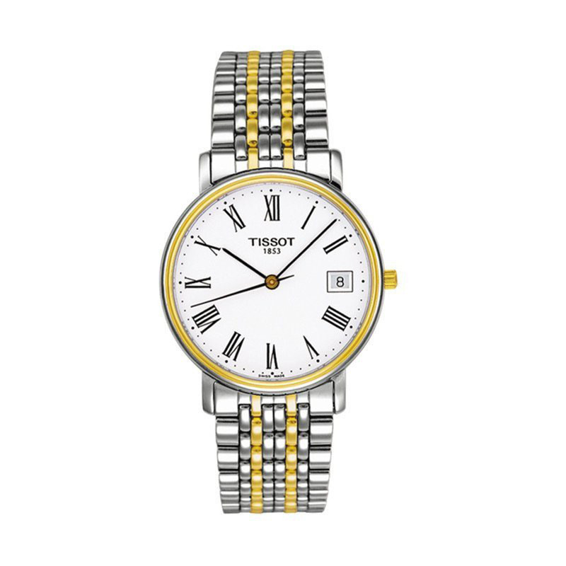 天梭Tissot-经典系列 T52.1.421.13 男士石英表 瑞士 T52.2.481.13(钢带)