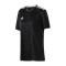 adidas阿迪达斯男子短袖T恤2018新款足球训练休闲运动服CF0679 XXL CF0679黑色