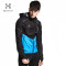 HOTSUIT正品男士发汗服上衣健身衣连帽跑步排汗衣速干降体服5690002 3XL 黑色