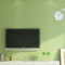 绿色壁纸家用室内蚕丝小清新绿壁纸卧室电视背景墙无纺布墙纸温馨 果绿色