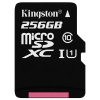 金士顿（Kingston）TF卡 读100MB/s 256GB（SDCS2/256GB）