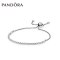 PANDORA 潘多拉 925银女奢侈品饰品情人节礼物手链手镯 银色23cm