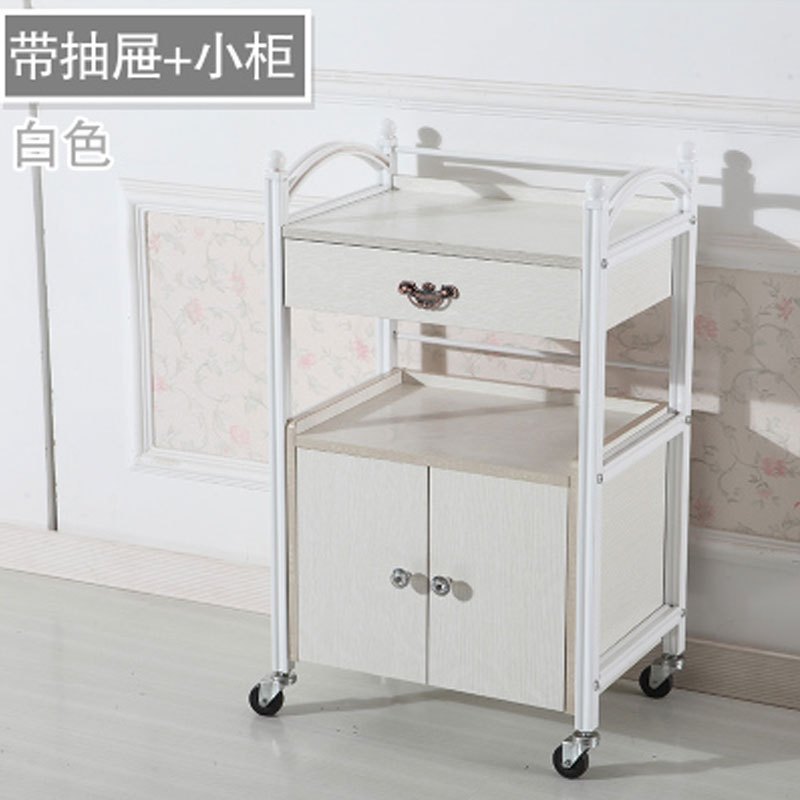 美容车美美甲工具车家用小推车钢架金属带储藏柜子三层手推车廊理店五金商业办公家具廊/美容家具_6_5 078抽屉加小柜白色