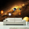 3D星空科幻墙纸太空星球主题酒吧KTV个性包间背景墙壁纸大型壁画_5_1