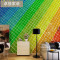 3d立体方格彩色七彩空间延伸创意背景墙客厅卧室沙电视背景墙纸_5_1 台湾壁画专用纸（拼接）