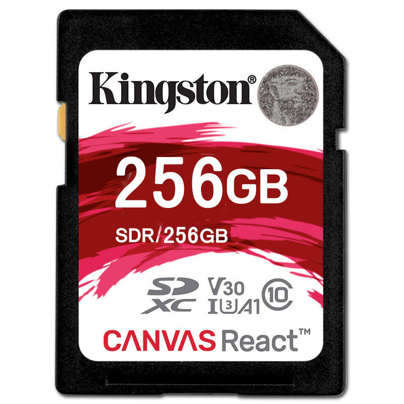 金士顿（Kingston）SD卡 读100MB/s 256GB（SDR/256G）