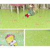 pvc地板革加厚耐磨防水防滑商用地板胶地板纸塑料塑胶地毯地革地 默认尺寸 浅绿色浅绿色卡通加厚