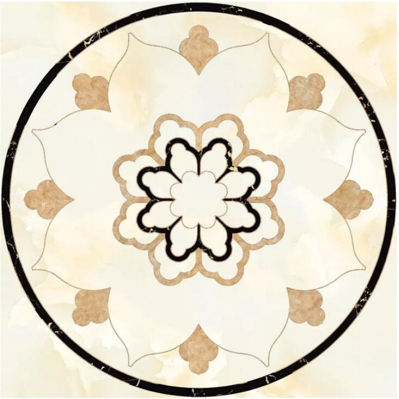 新品地板贴欧式客厅卧室防水防水3d立体可移除不留胶地画 默认尺寸