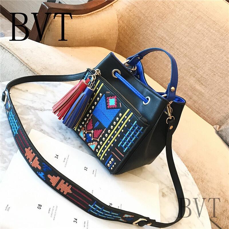 BVT撞色女包小香风酒神包珍珠菱格包包时尚单肩包斜挎包潮白色链条包蓝色_3 默认颜色