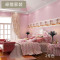 pvc粉色墙纸可爱公主粉韩式电视背景墙壁纸卧室客厅浪漫防水10米_7 3号色