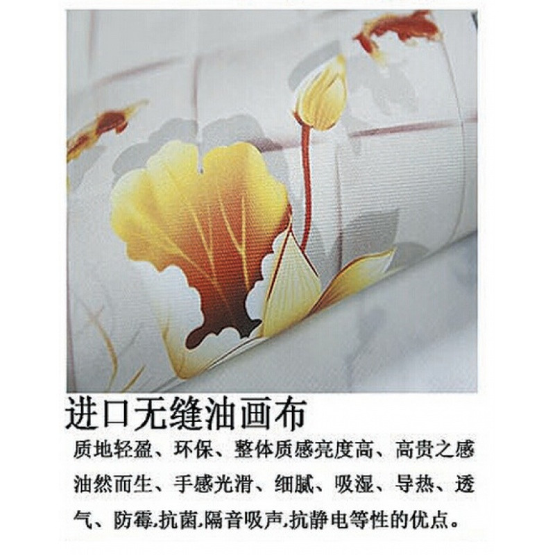 现代简约海景壁画沙电视背景墙纸壁纸3D立体大海沙滩海鸥_7 无缝油画布/每平米