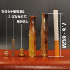 大将军牦牛角雕刻烟具 粗细烟两用烟嘴 循环清洗非一次性双重过滤烟嘴 荷花鲤鱼