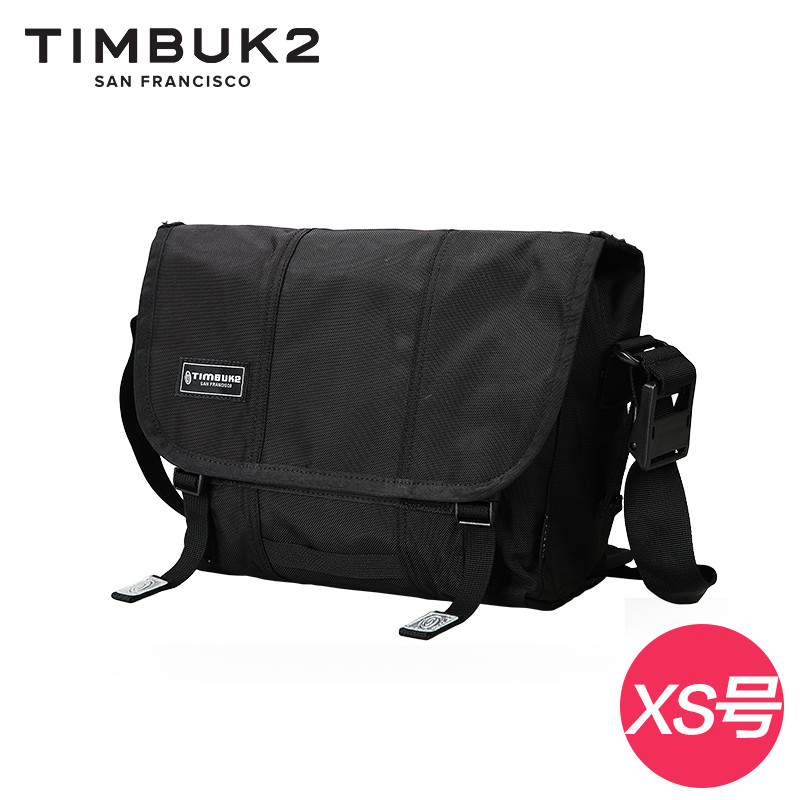 TIMBUK2美国男女正品邮差包信使包男女单肩包手提包韩版斜挎包_ORE30 黑色XS