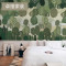 树林北欧风格壁纸客厅电视背景墙创意墙纸无纺布定制无缝墙布 颜色A