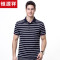 恒源祥男士短袖T恤2018夏装款纯棉休闲条纹polo衫中年翻领短袖T恤_2 默认尺寸 默认颜色