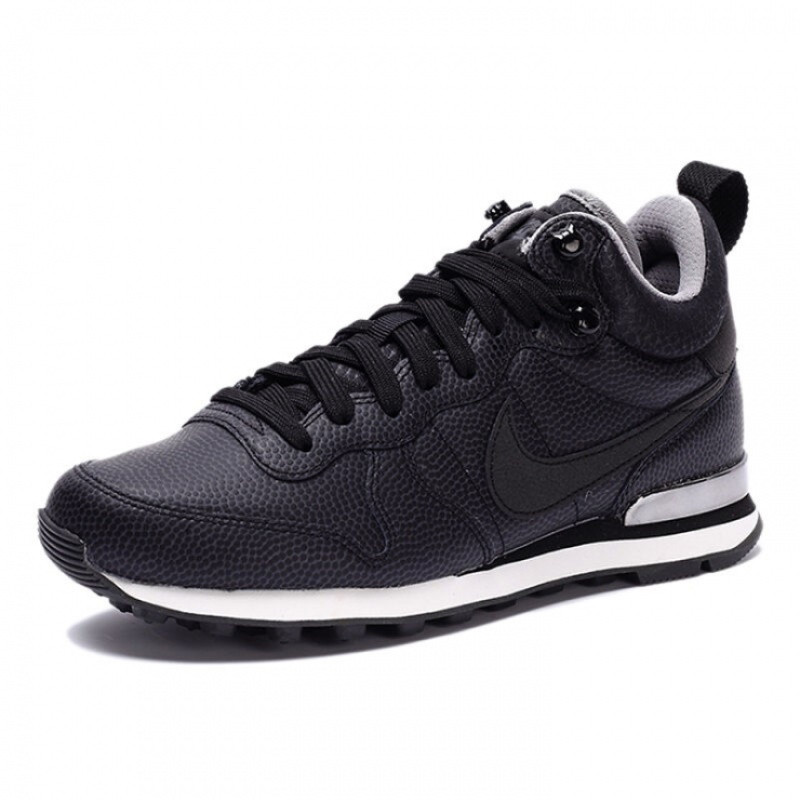NIKE耐克INTERNATIONALIST女中帮复刻板鞋859549-001 黑色 35.5