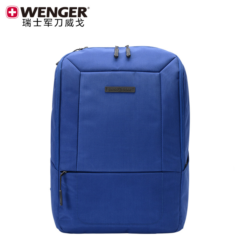 Wenger/威戈瑞士军刀Swissgear潮流三色14寸电脑包双肩包2017新 蓝色