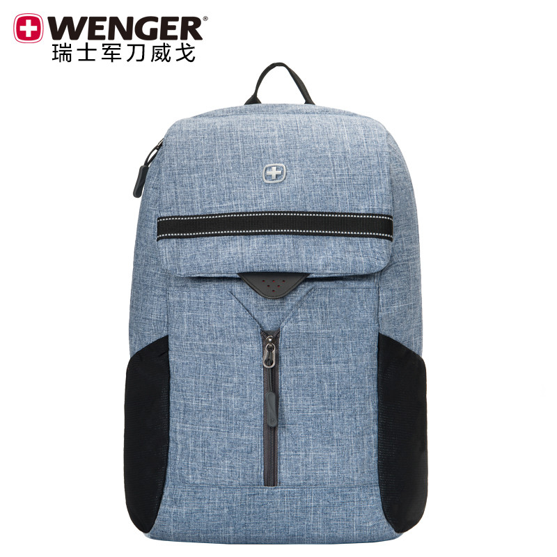 Wenger/威戈瑞士军刀威戈SWISS GEAR自由行系列便携双肩包电脑包 牛仔蓝