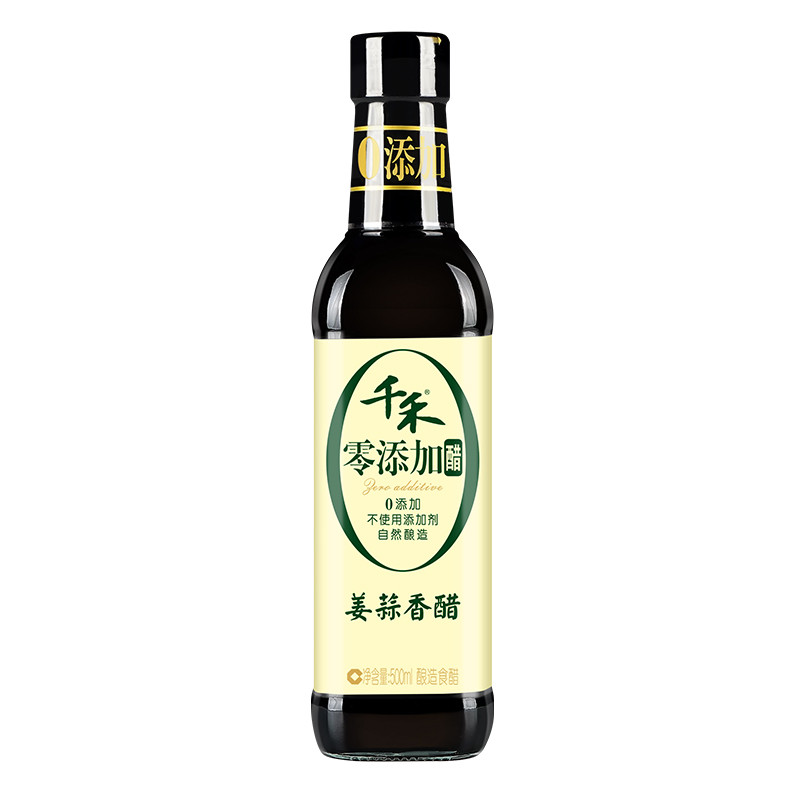 千禾姜蒜香醋500mL