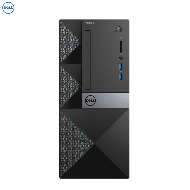 戴尔(DELL)成就3669 商用台式电脑 单主机(I5-7400 4GB 1T DVDRW WiFi 蓝牙)