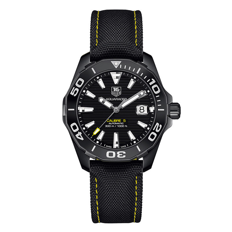 泰格豪雅(TAG Heuer)瑞士手表 竞潜系列自动机械男士手表WAY218A.FC6362 WAY218A.FC6362