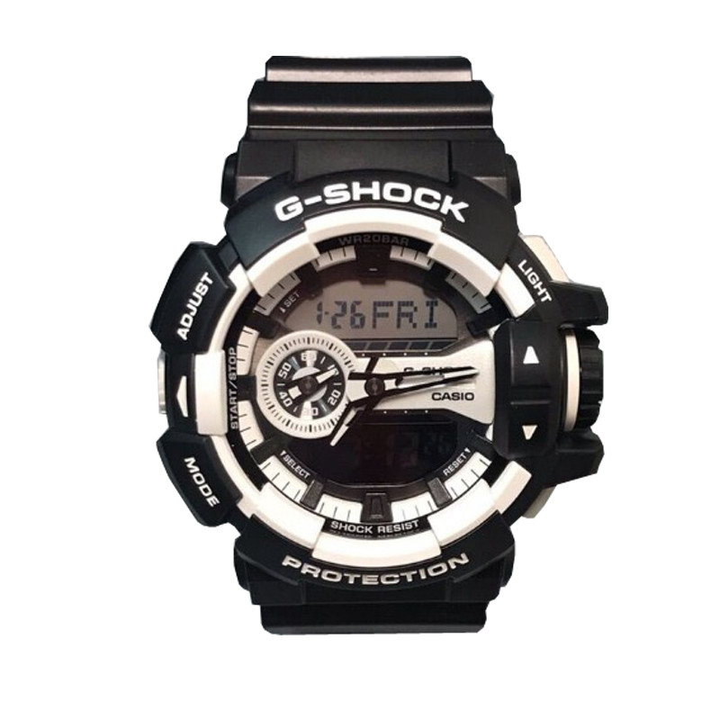 卡西欧(CASIO)G-SHOCK系列运动防水男士手表GA-1100GB-1A GA-400-1ADR