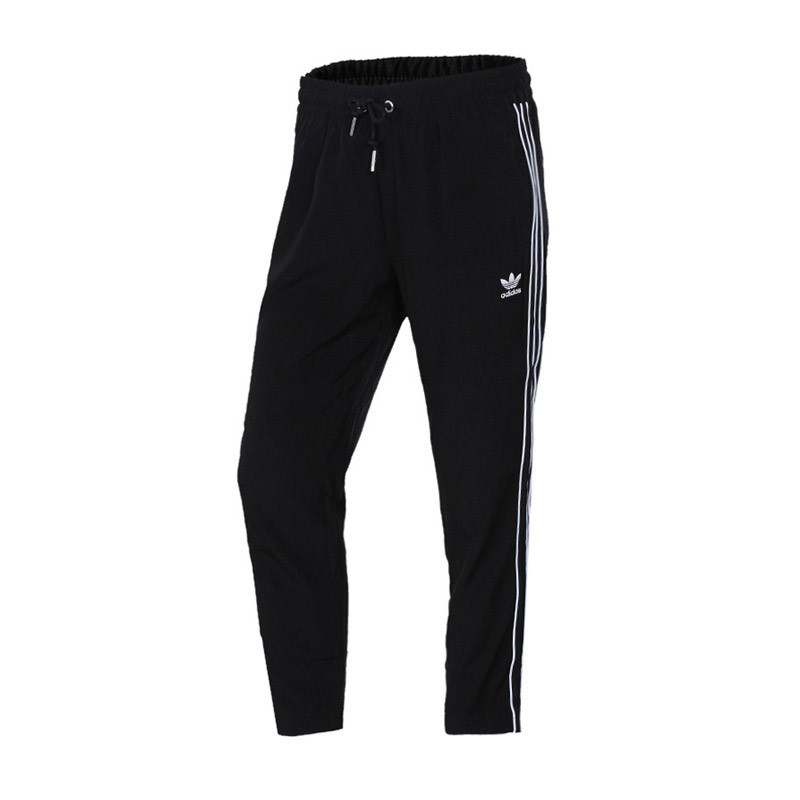 adidas阿迪达斯三叶草女子运动长裤2018新款修身休闲运动服CE1673.. 32 CE1673黑