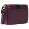 MICHAEL KORS 迈克·科尔斯MK Sloan Editor杨幂同款女士五角星皮质单肩斜挎包30F7GS9L3Y 西洋李紫／黑色