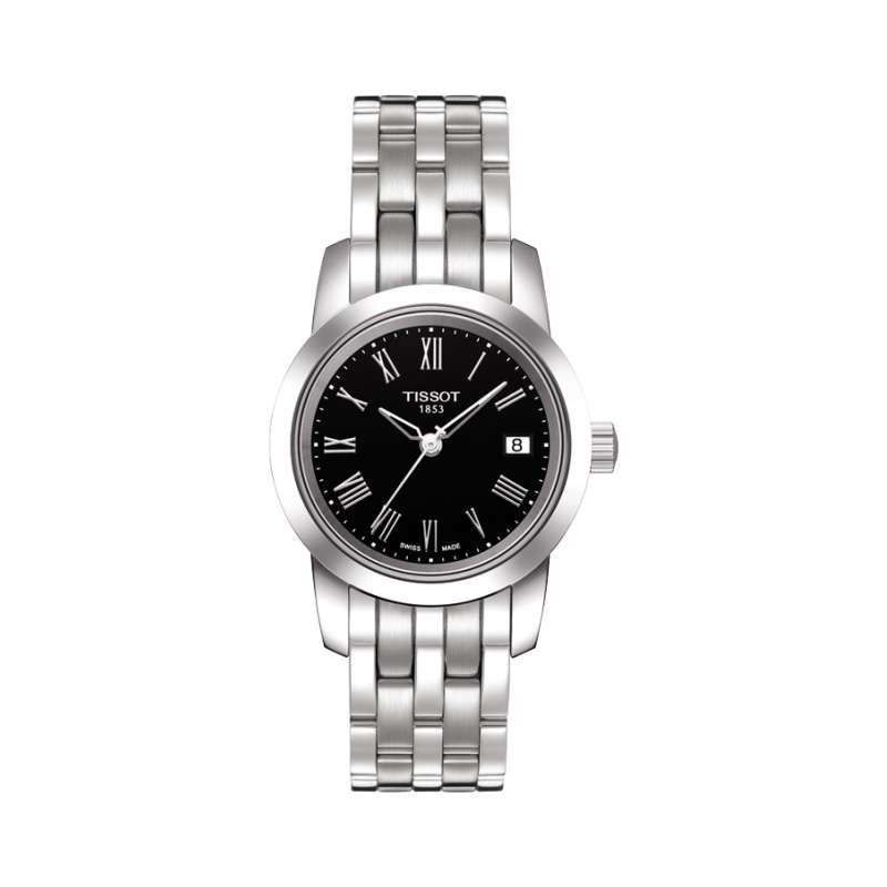 天梭(TISSOT)经典系列 手表 石英表 女士 商务 金属表带 T033.210.11.053.00