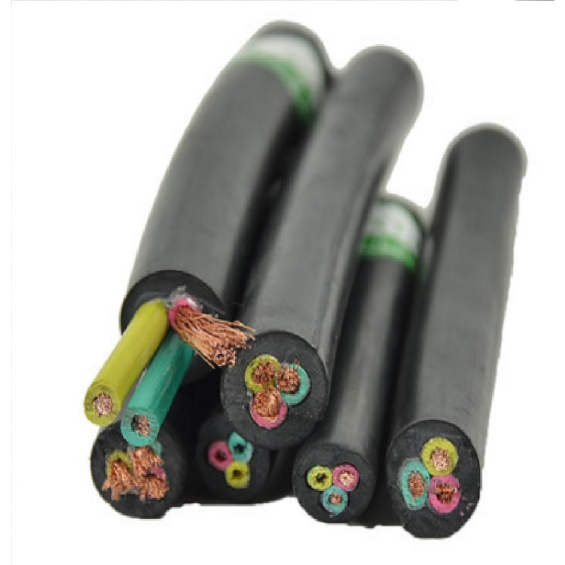 橡套铜芯电缆0.75mm 白色 100米/卷