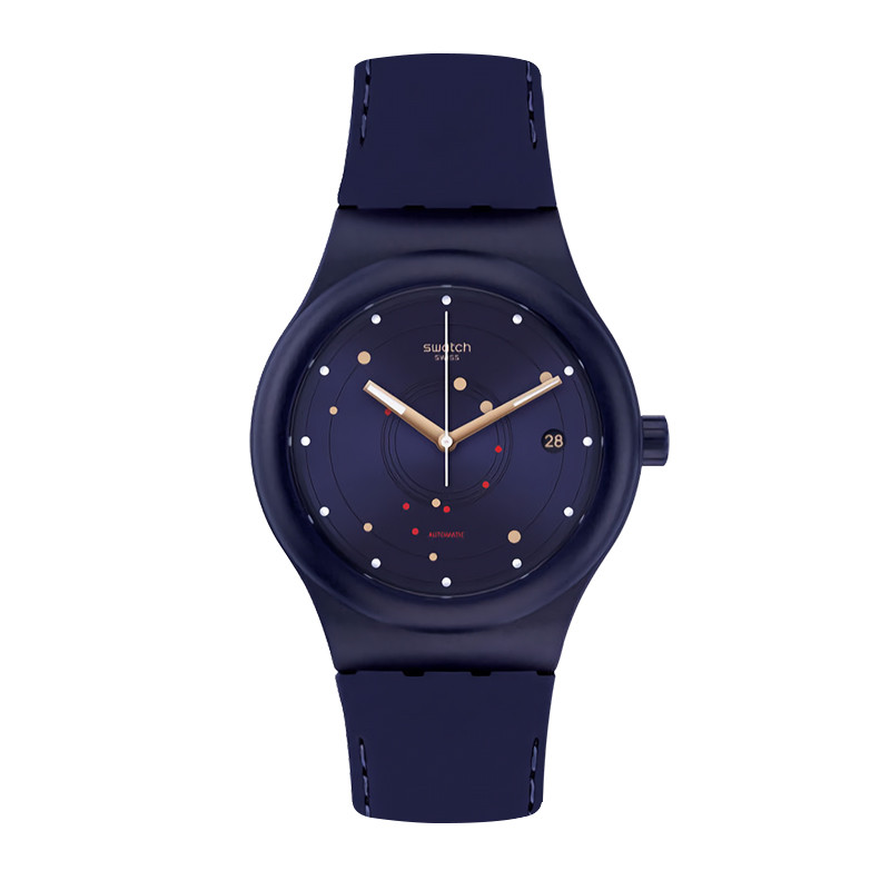 斯沃琪（Swatch）手表 装置51系列 独立日历视窗机械男女表SUTN403 SUTN403
