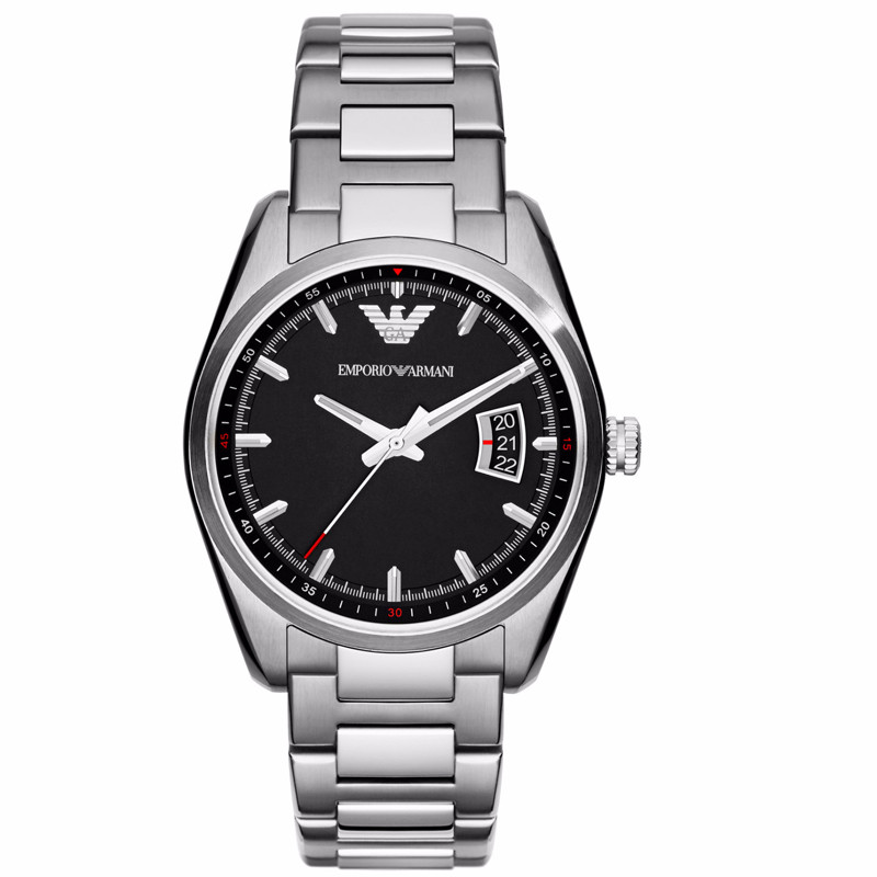 阿玛尼（EMPORIO ARMANI）手表 商务休闲时尚男士手表石英表欧美品牌 AR6019
