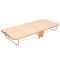 新款实木床折叠床带滚轮多用简易床午休床办公室单人床_15 85cm四折带轮木板床加床垫