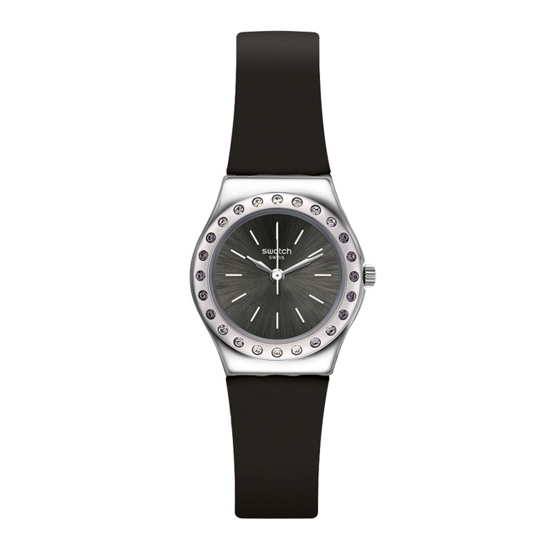 斯沃琪（Swatch）手表 淑女系列 酷炫黑色石英女表YSS312 YSS312