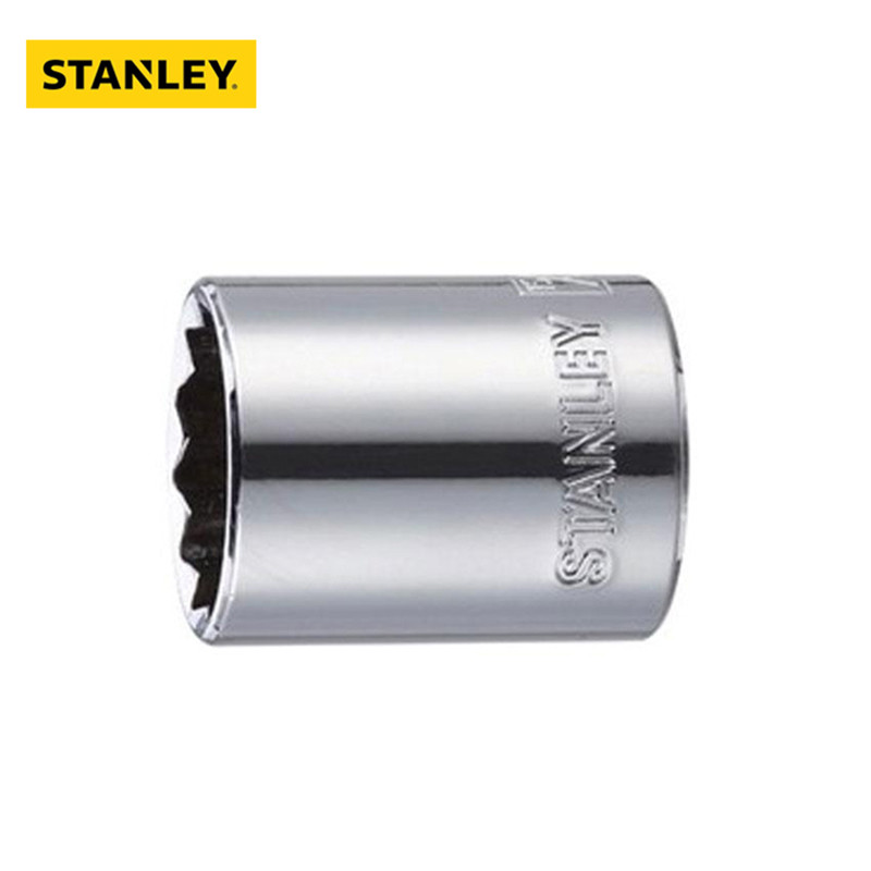史丹利（Stanley）12.5MM系列公制6角标准套筒25mm 86-525-1-22
