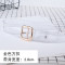 塑胶透明腰带女简约百搭韩国学生装饰个性圆扣连衣裙子皮带窄方扣_1 100cm 方扣金色