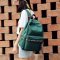 chic书包女学生韩版原宿校园百搭双肩包女帆布初中生高中学生背包_1_9_4 黑色