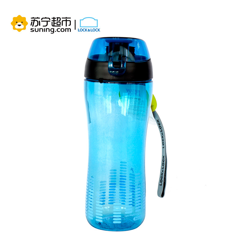 乐扣乐扣（lock&lock）塑料水瓶 HLC628 蓝色