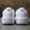 PUMA 彪马 松糕鞋全白松糕底珍珠皮板鞋编织透气364233 白色 43码