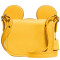 COACH蔻驰 Disney x Coach 蔻驰 联名限量版 59369 翻盖米奇耳朵单肩斜挎包 Coach女包 单肩包59369黄色