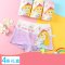 【4条装】女童内裤平角女宝宝四角可爱动漫儿童小内裤小孩简约小清新小裤裤 儿童内裤 XXL建议12-14岁65-85斤 贝沙-4条盒装
