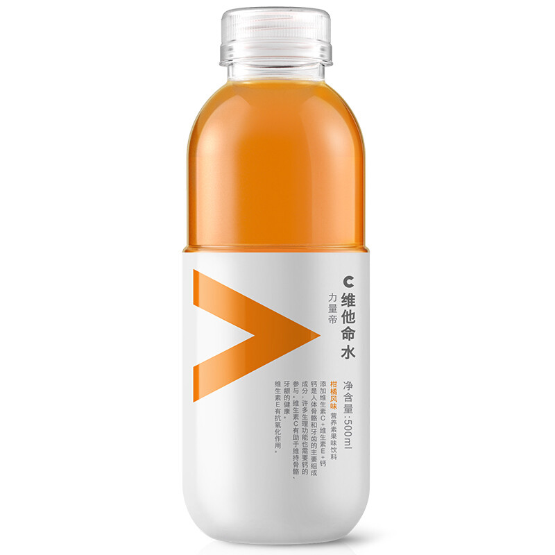 农夫山泉系列】农夫山泉力量帝维他命水-柑橘风味500ml*24瓶图片,高清实拍
