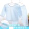 宝宝睡衣夏季男童女童空调服儿童内衣套装婴儿幼儿衣服薄款简约小清新条纹男女宝宝夏季空调服套装 80cm 狐狸肩开黄色