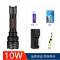 supfire神火T6强光手电筒远射家用充电美国进口LED防简身正品_7 手电+1电+座充+伞绳
