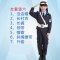 儿童服装幼儿园小学生小制服小男孩小女孩 军装演出服表演服装通用套装小朋友婴童套装 140cm 男套装一（短5件套）
