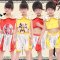 儿童京剧舞蹈戏曲脸谱说唱男女童幼儿园小朋友表演六一节演出服装通用套装简约婴童套装 150建议身高135-145cm 黄色
